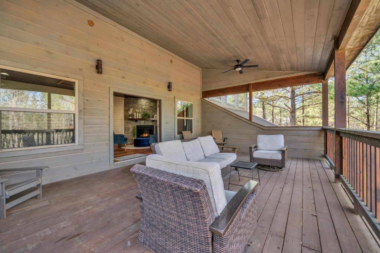 Merlot Mountain - Heated Spa Pool And Hot Tub! Cabin Broken Bow Buitenkant foto