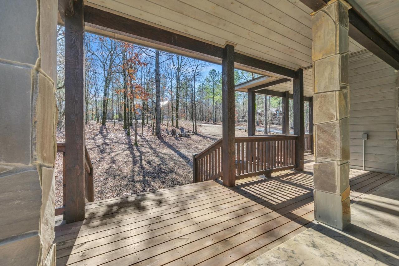 Merlot Mountain - Heated Spa Pool And Hot Tub! Cabin Broken Bow Buitenkant foto