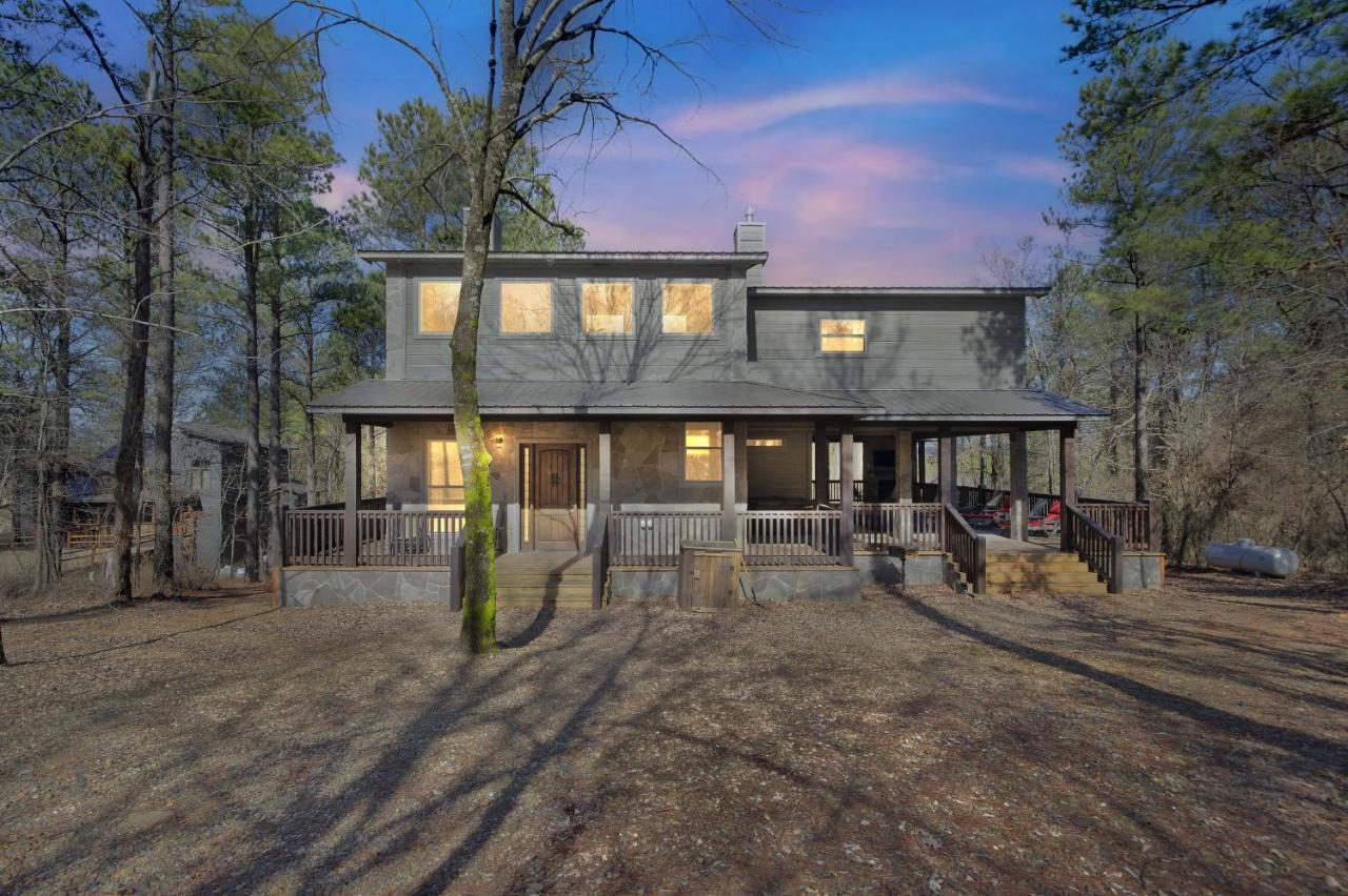 Merlot Mountain - Heated Spa Pool And Hot Tub! Cabin Broken Bow Buitenkant foto